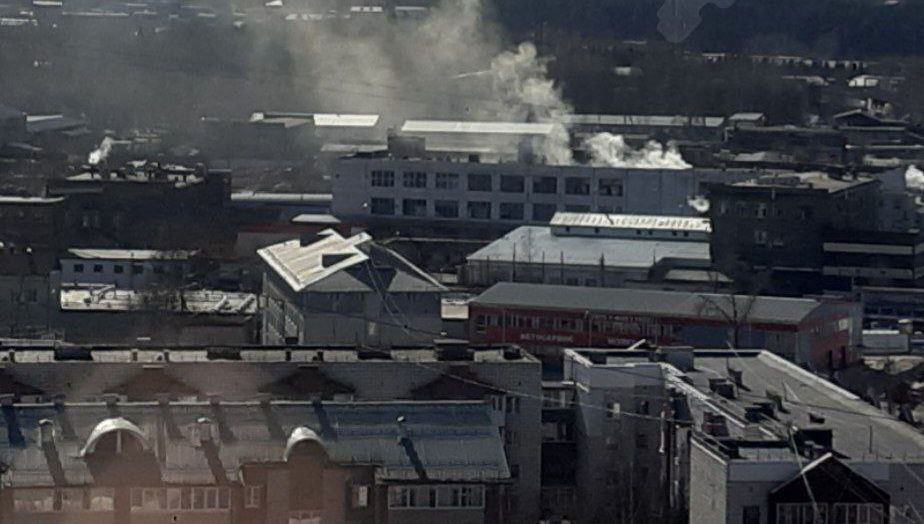 В Сыктывкаре — пожар в районе хлебозавода