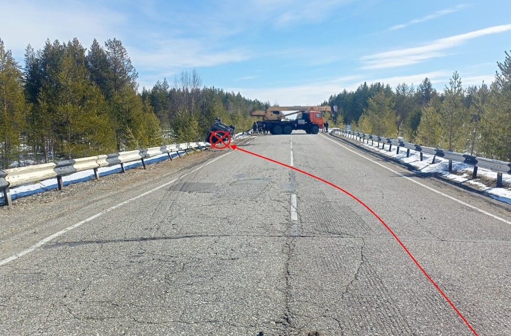 Госавтоинспекция сообщила подробности смертельного ДТП в Ижемском районе