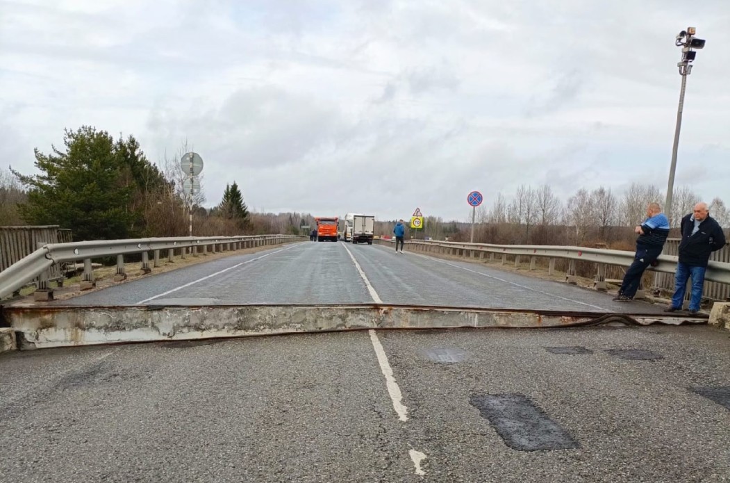 На СЛПК опровергли причастность к повреждению моста в Кировской области