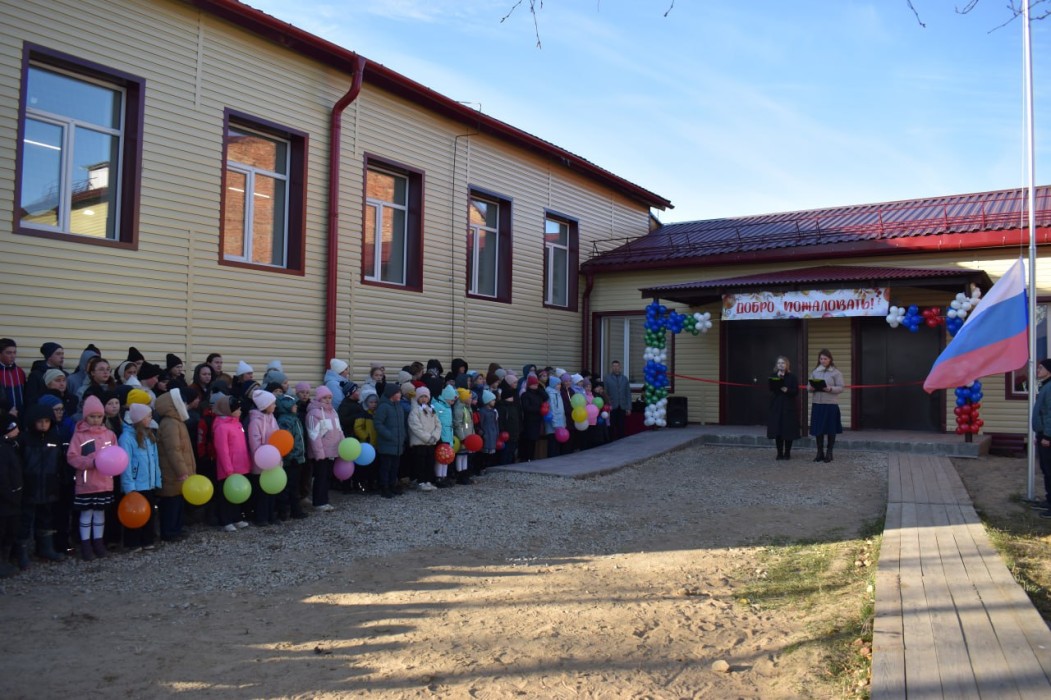 Цифра дня: сколько детей примет обновленная Сизябская школа