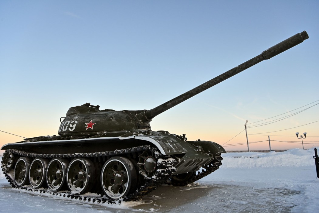 В корткеросском парке Победы установили танк