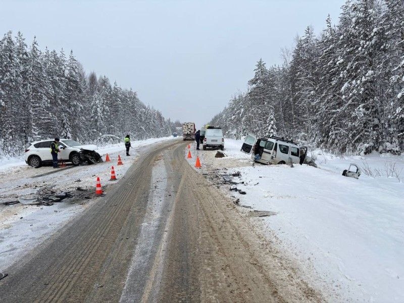 На «Вятке» в ДТП пострадали шесть человек