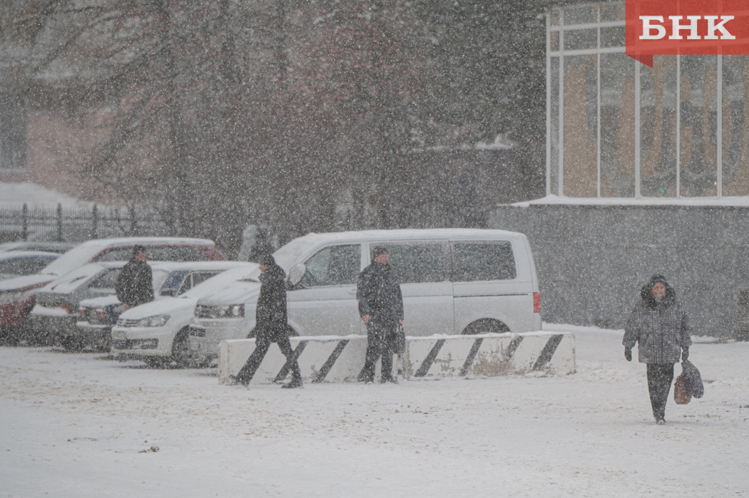 Сыктывкар и Сыктывдинский район накроет снегом