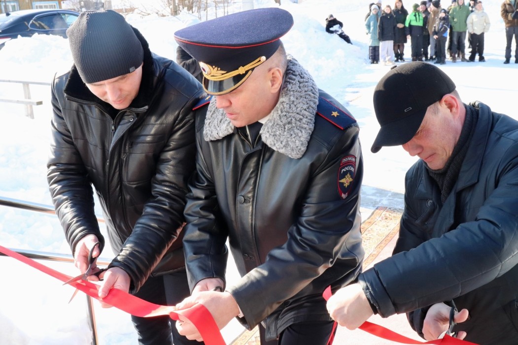 Первый в Коми модульный участковый пункт полиции открылся в Сысольском районе