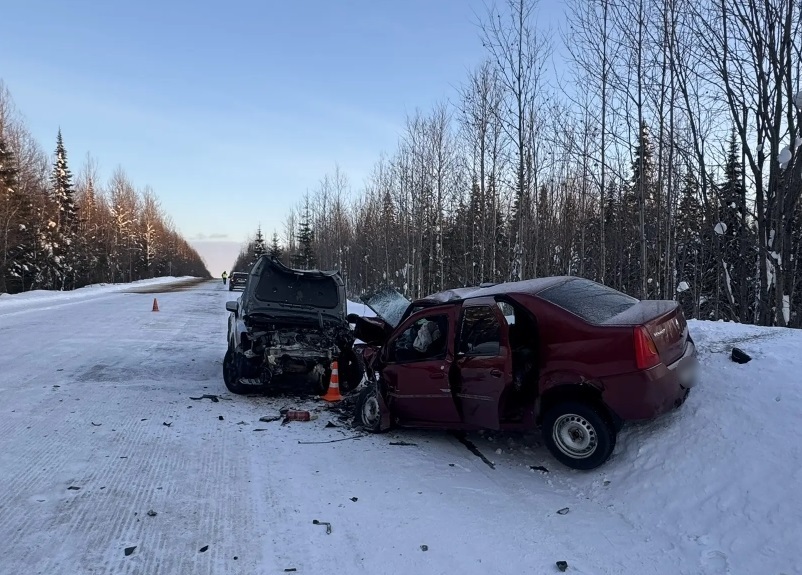 Два человека погибли в ДТП под Сосногорском