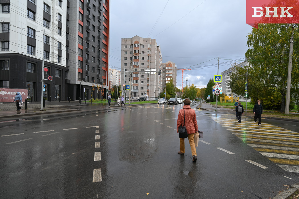 Власти Сыктывкара оценивают эксперимент с диагональным пешеходным переходом