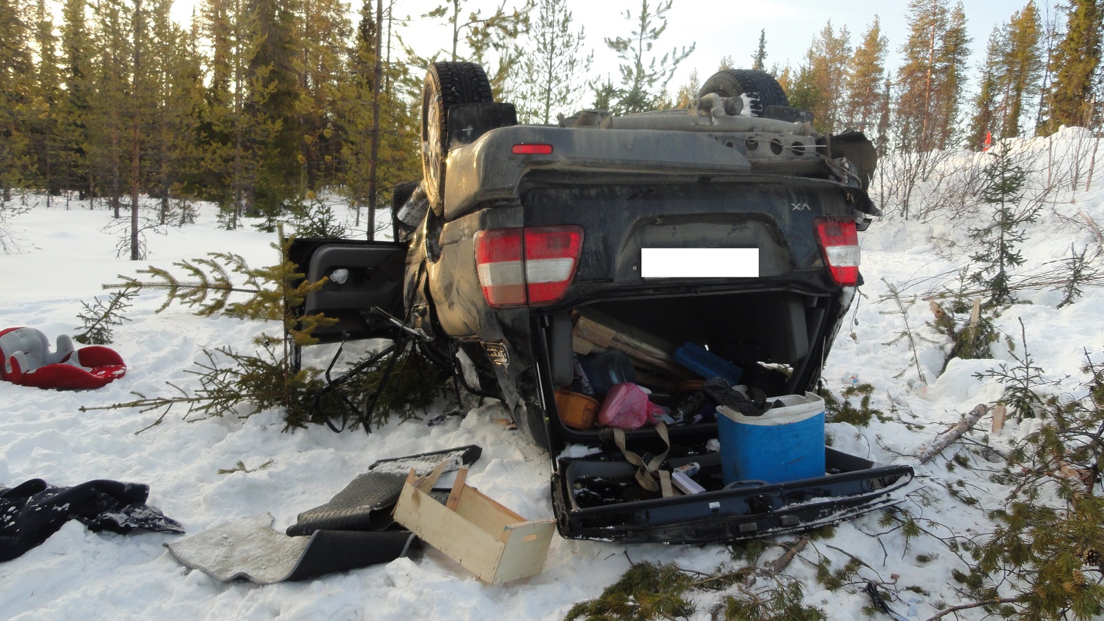 Водитель Toyota Land Cruiser, попавший в аварию на трассе «Ираель - Ижма»,  шесть раз привлекался за нарушения (подробности) « БНК