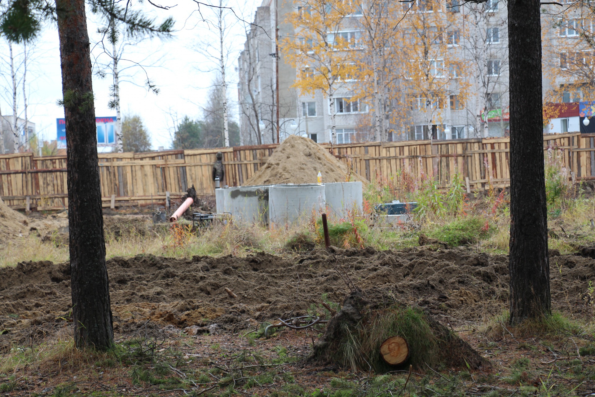 Жители Печоры выступили против сомнительной стройки в самом центре города «  БНК