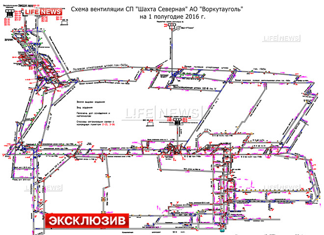 Генеральный план рудника