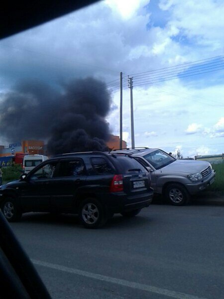 В сыктывкарском микрорайоне Орбита взорвался тягач