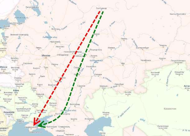 Маршрут адлер санкт. Москва Симферополь путь самолета. Маршрут самолета Москва Симферополь. Путь на самолете от Екатеринбурга до Симферополя. Маршрут полета самолета в Крым из Москвы.