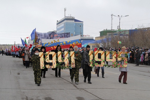 Более 1200 человек пройдут с «Бессмертным полком» в Воркуте