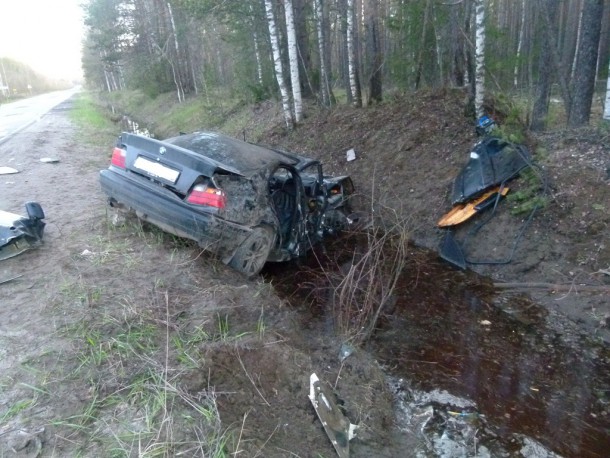 Под Ухтой по вине водителя без прав пострадали пять человек