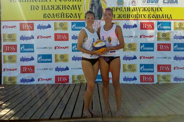 Ухтинки вошли в десятку сильнейших на этапе чемпионата России по пляжному волейболу