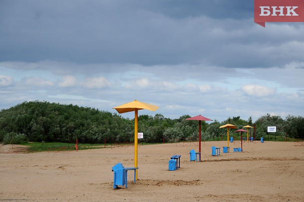 В Сыктывкаре закрыт городской пляж в Кируле