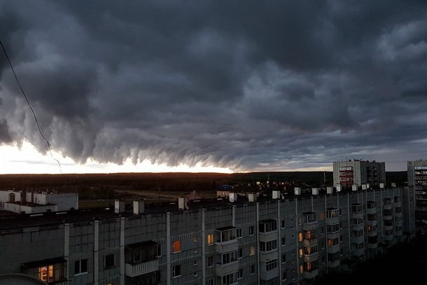 Ухтинцы стали очевидцами «апокалиптического» природного явления