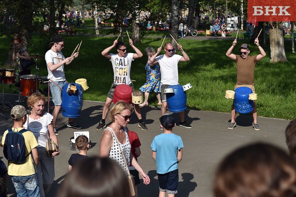 В Сыктывкаре развернулось празднование Дня республики