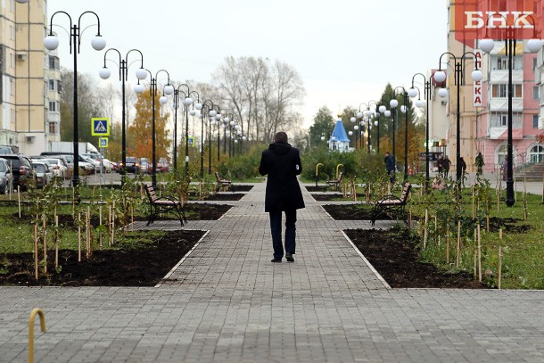 В Коми благоустроят почти сотню дворов и 20 общественных территорий