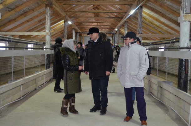 В Усть-Вымском районе открыли новую ферму на 100 коров