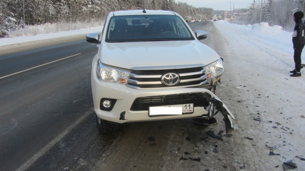 В Сыктывдинском районе в столкновении Chevrolet и Toyota пострадали два человека