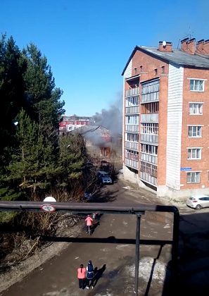 Пожар по улице Ярославской в Сыктывкаре произошел из-за поджога