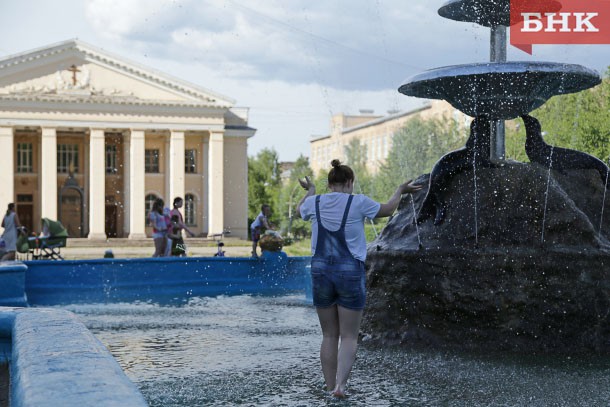 Июль в Коми: дождливое тепло и грозы