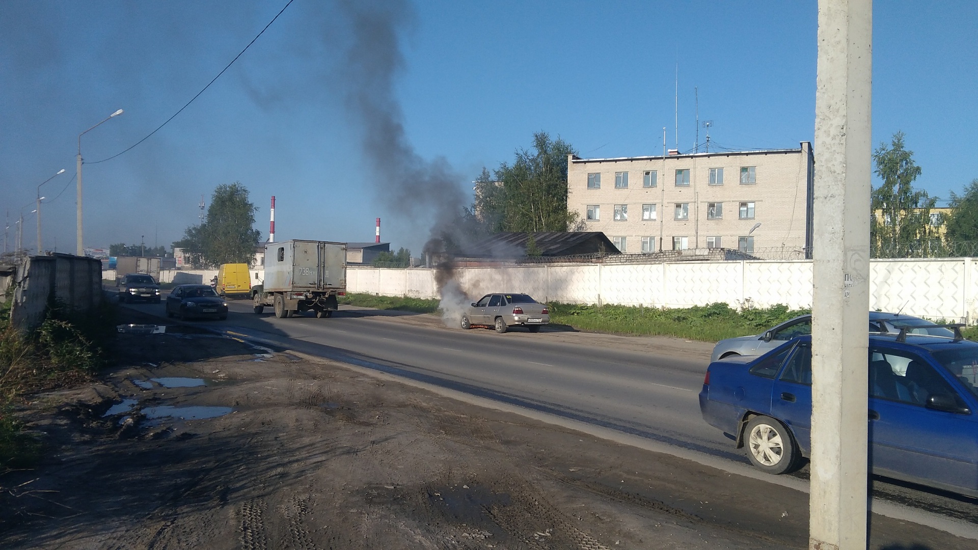 За сутки в Сыктывкаре и Ухте горело четыре автомобиля « БНК