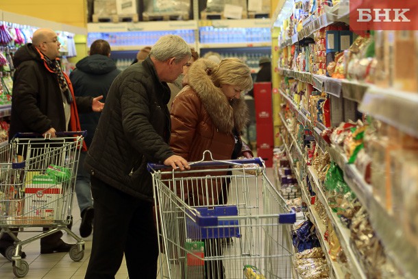 В Коми рост цен на продукты достиг максимума за три года