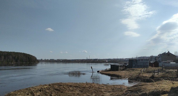 Под Ухтой и Сосногорском уровень воды в реках снижается