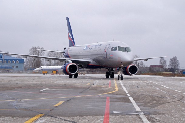 Sukhoi Superjet 100 не полетел из Сыктывкара в Москву по техническим причинам